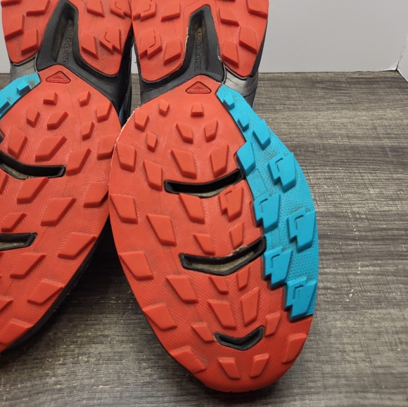 Salomon Womens Wings Pro 2 Blue Trail Running Shoes Sneakers Size 6.5 - Picture 9 of 10